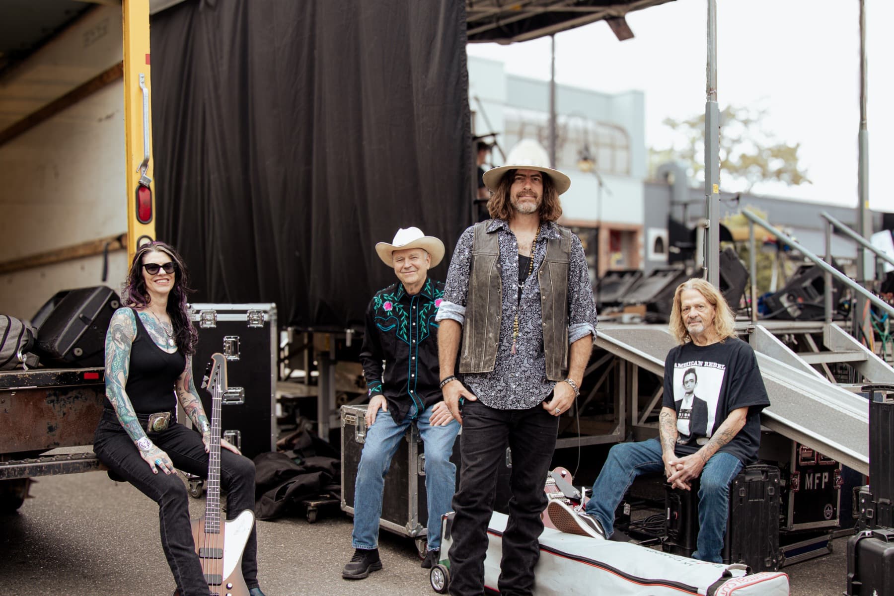 Ryan Chrys and The Rough Cuts performing live